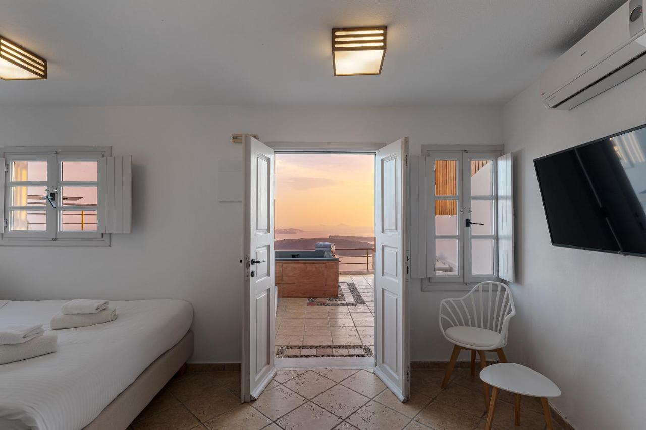 Calderas Hug & Panoramic Sea View - 3 Lux Suites 이메로비글리 외부 사진
