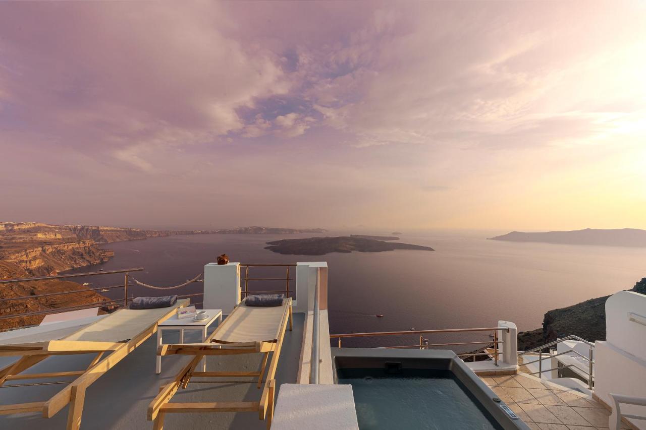 Calderas Hug & Panoramic Sea View - 3 Lux Suites 이메로비글리 외부 사진