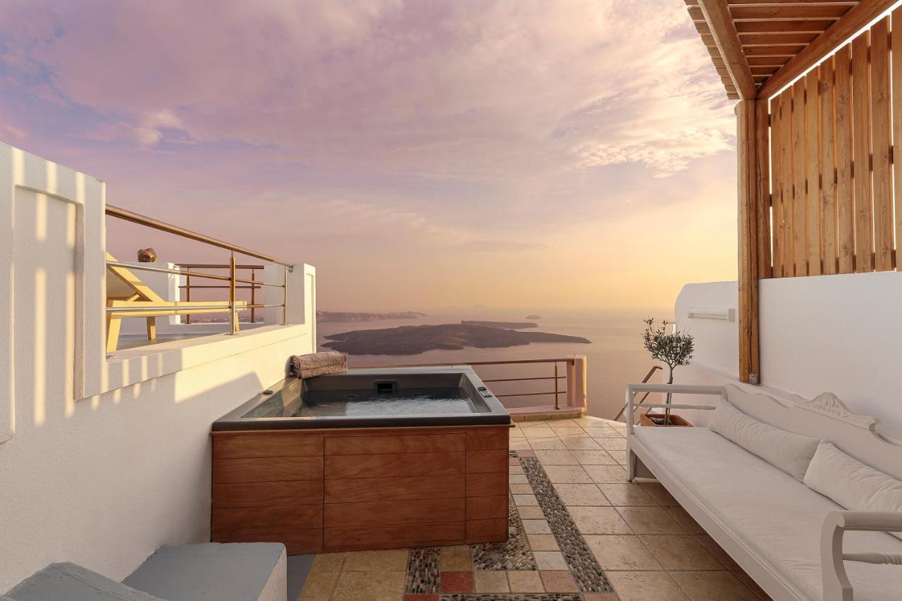 Calderas Hug & Panoramic Sea View - 3 Lux Suites 이메로비글리 외부 사진